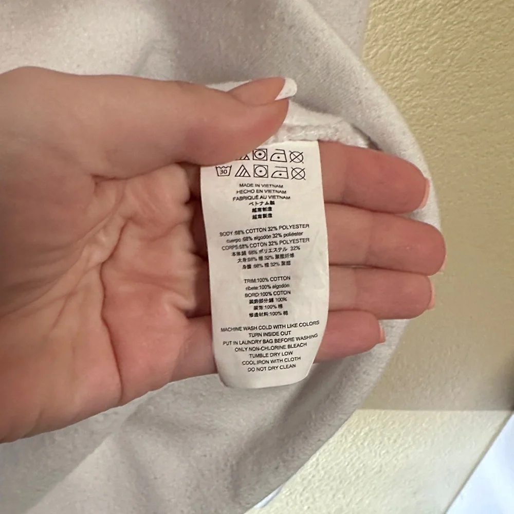 Michael Kors Ivory Zip-Up Sweater